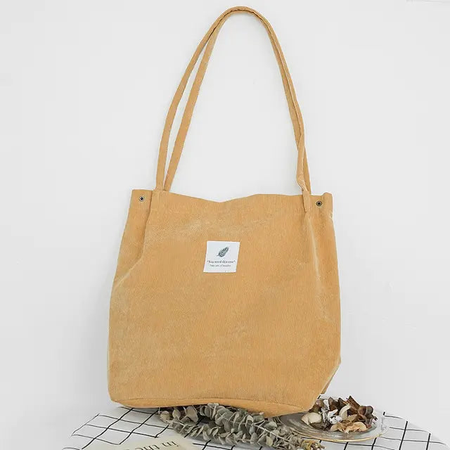 Survo ™ | Chic Corduroy Canvas Tas