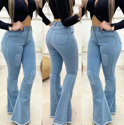 Sexy Slim Flared Broek