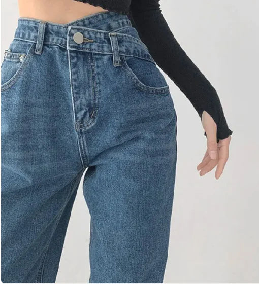 Hooge Taille Jeans